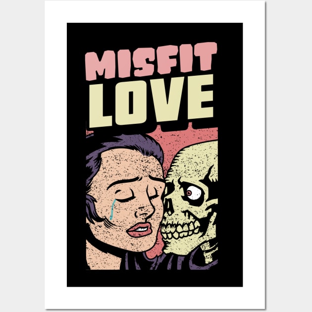 Misfit Love Wall Art by Ghoulverse